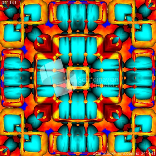 Image of Abstract 3d background
