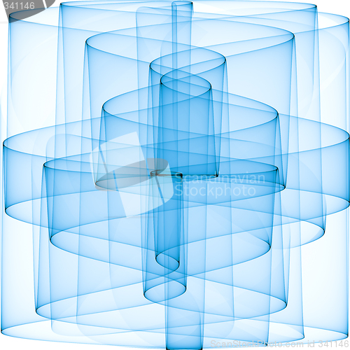 Image of Abstract 3d background