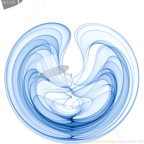 Image of Abstract 3d background