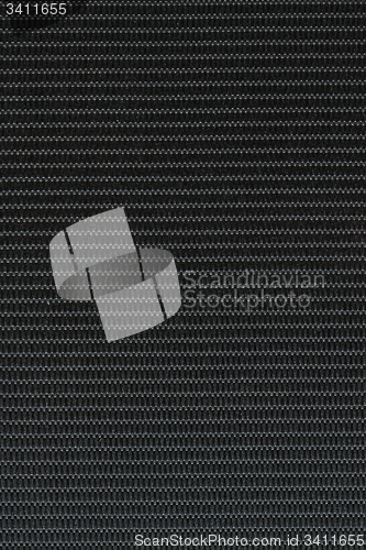 Image of Black fabric texture 