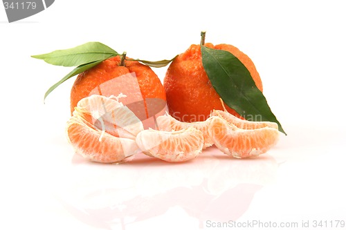 Image of slices of mandarin