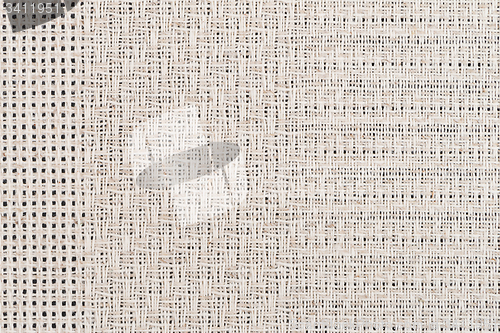 Image of Beige canvas texture 