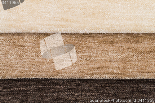 Image of Brown fabric texture