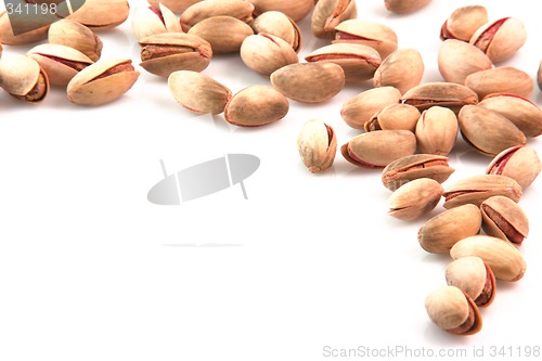 Image of border of pistachios