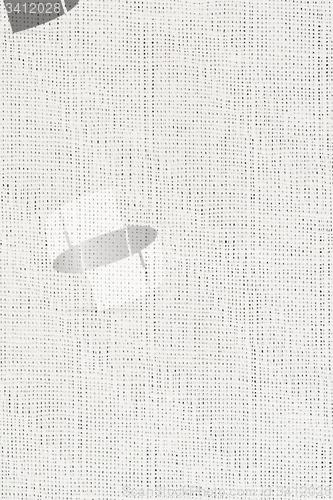 Image of White fabric texture