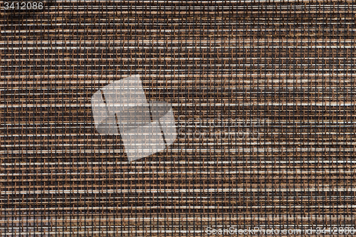 Image of Brown fabric texture