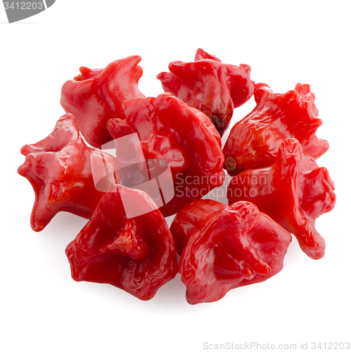 Image of Red peppers closeup