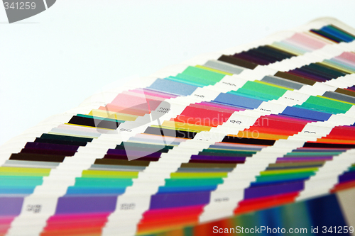 Image of graphic art colors