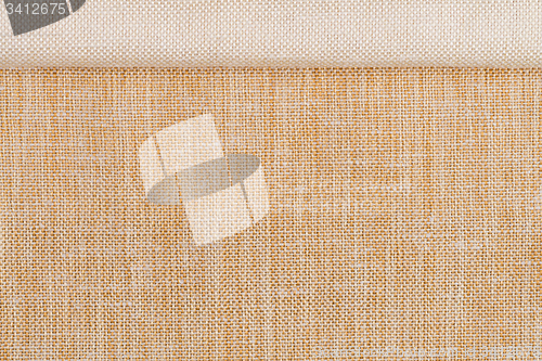 Image of Brown fabric texture