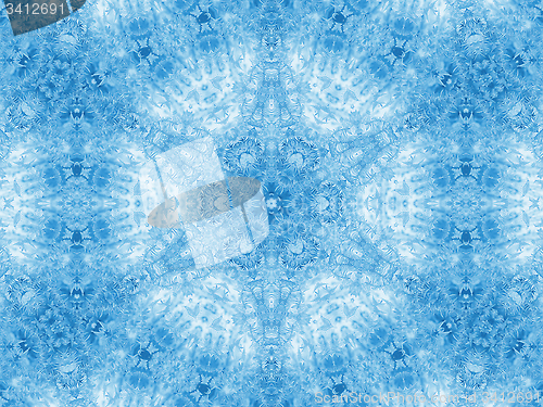 Image of Abstract ice pattern