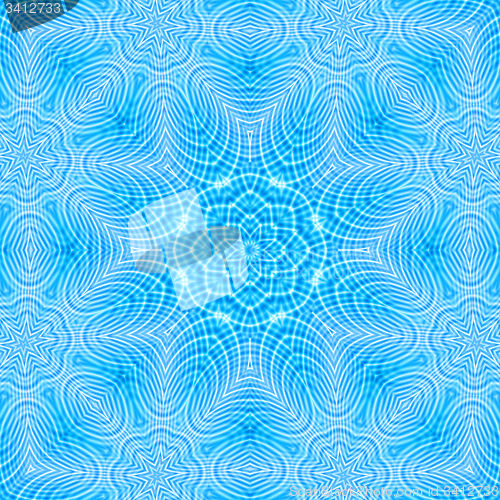 Image of Abstract blue pattern