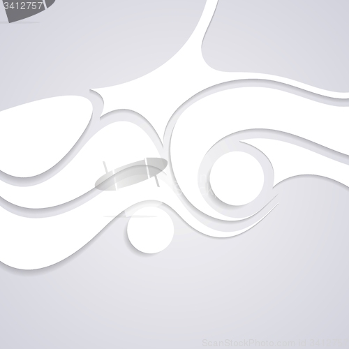 Image of Wavy corporate swirl pattern design