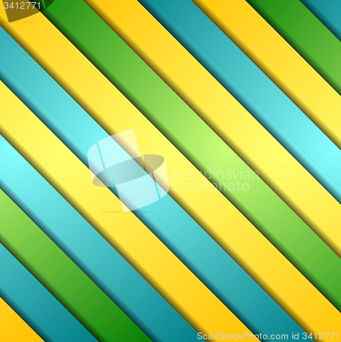 Image of Abstract colorful stripes vector background