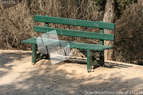 Image of lonely bench