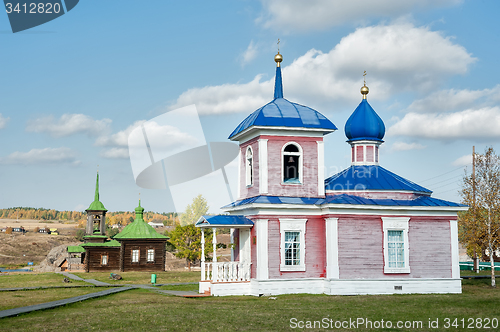 Image of Rise chapel and Efsima\'s chapel. Russia