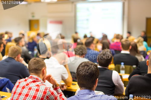 Image of Workshop at university lecture hall.