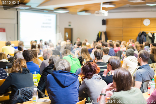 Image of Workshop at university lecture hall.