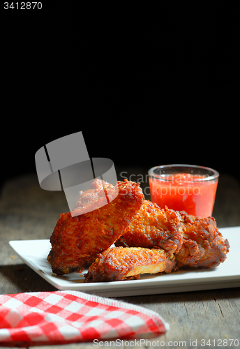 Image of Fried Chicken Wings 