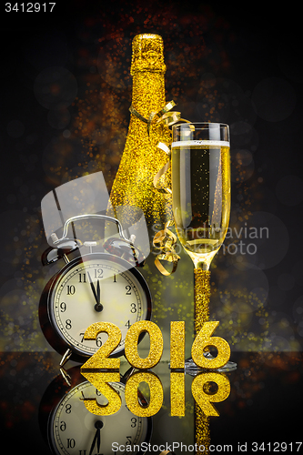 Image of 2016 New Year concept