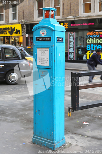 Image of Police telephone post