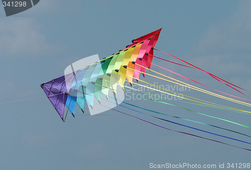 Image of Colourful kites