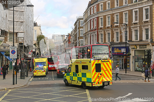 Image of London ambulance