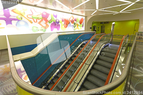 Image of Escalators Universita Napoli