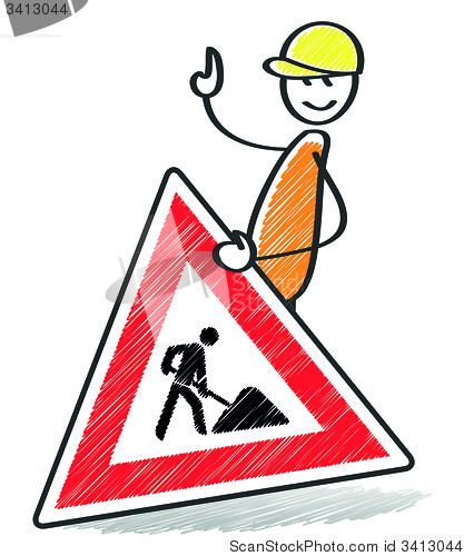 Image of warning sign