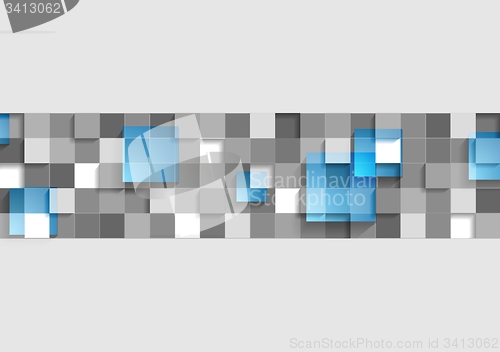 Image of Abstract geometric corporate background