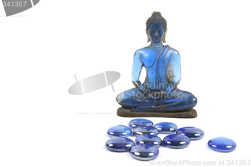 Image of Blue Buddha