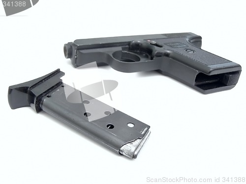 Image of Gun and charger