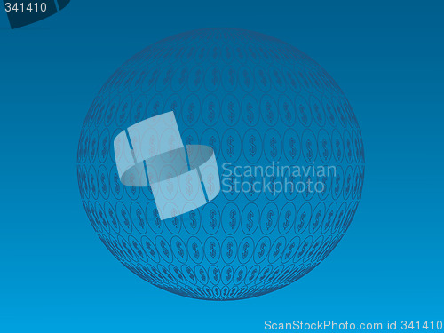 Image of  Dollar circle