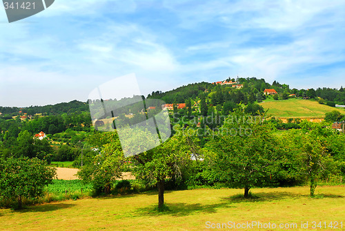 Image of Rural landscape in France