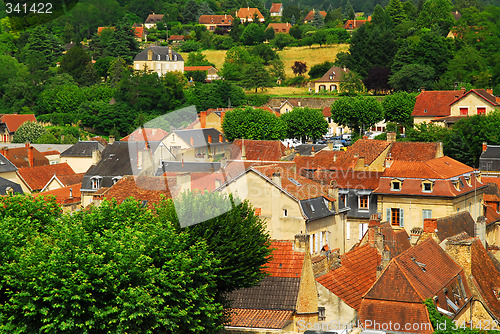 Image of Rooftops in Sarlat, France