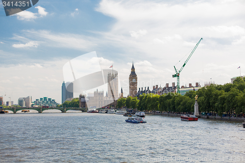 Image of Houses of Parliament and Westminster bridge