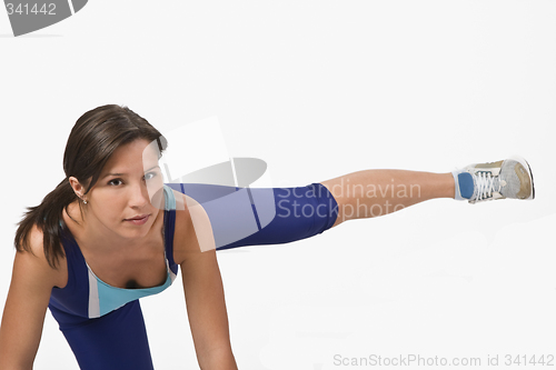 Image of Fitness girl portrait