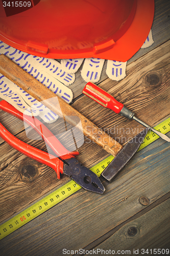 Image of vintage locksmith tools set