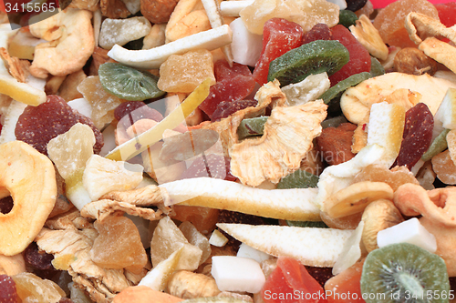 Image of dried berries fruit background