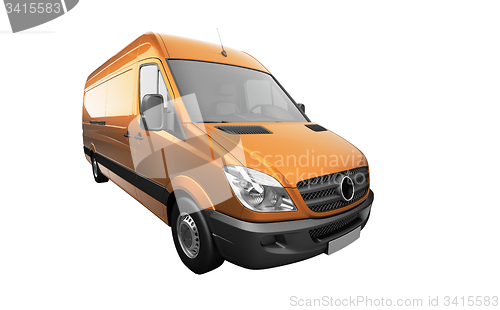 Image of Delivery service van