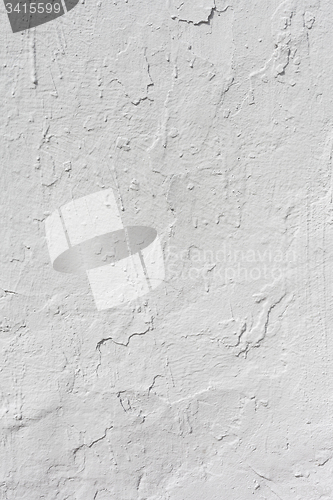 Image of Grungy White Concrete Wall Background