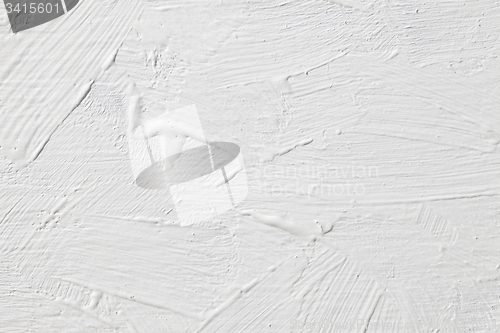 Image of Grungy White Concrete Wall Background