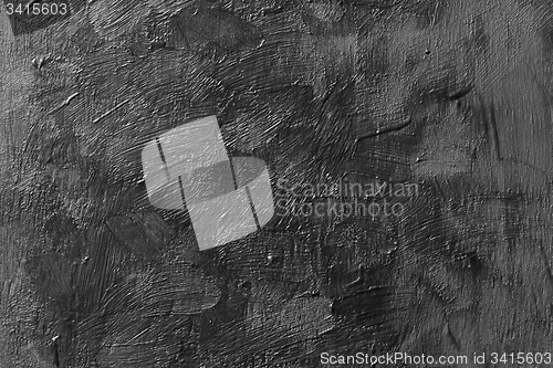 Image of Grungy Dark Concrete Texture Wall