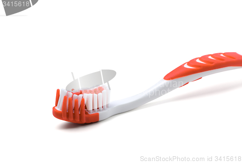 Image of Toothbrush on white background