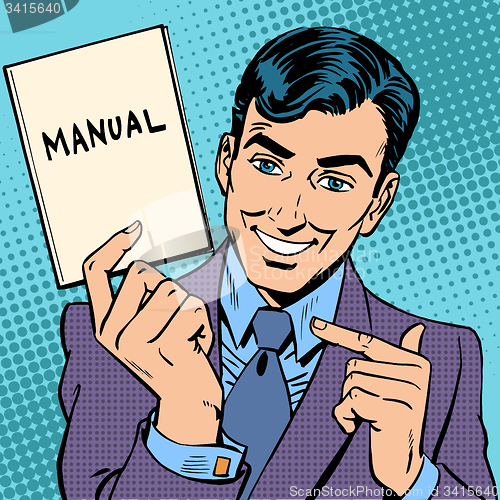Image of man manual
