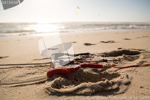Image of Kite on the sand