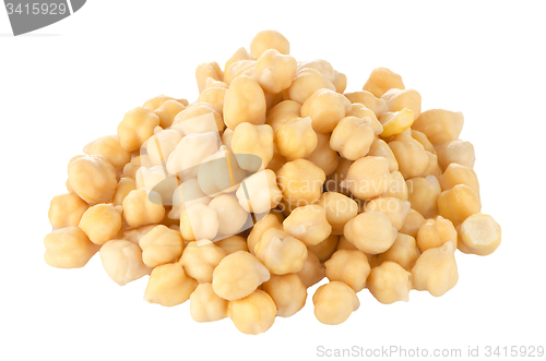 Image of Pile of chickpeas