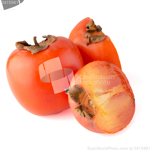 Image of Ripe persimmons