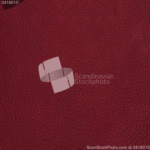 Image of Red leather 