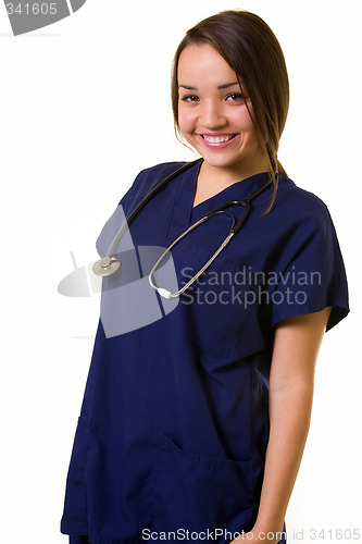 Image of Friendly young nurse