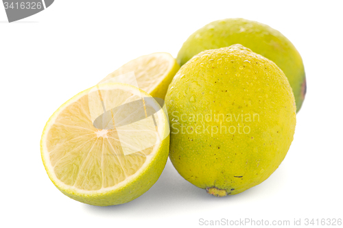 Image of Fresh green limes